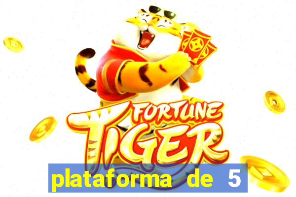 plataforma de 5 reais fortune tiger